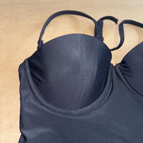 Women’s Old Navy Black Tankini Top Size Small - Picture 2 of 7